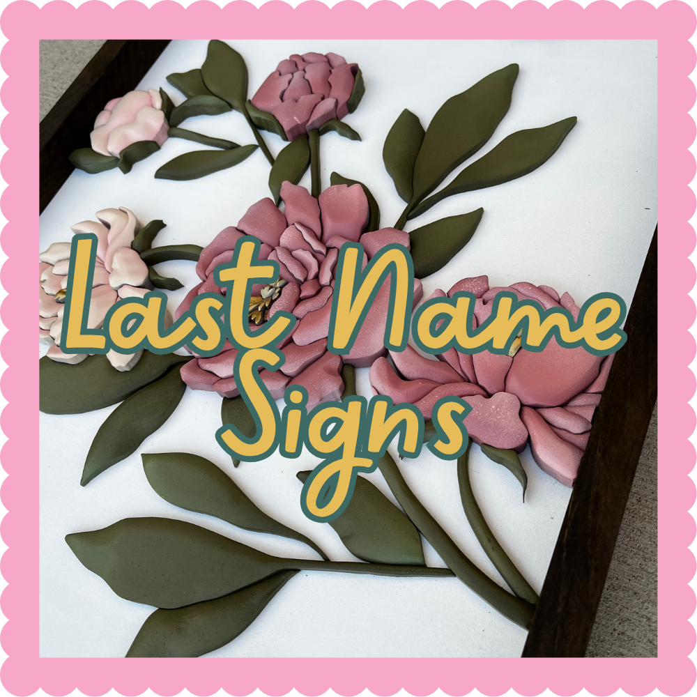Last Name Signs