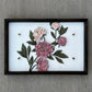 Holman Last Name - Floral Sign