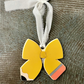 Teacher Pencil Bow Ornament