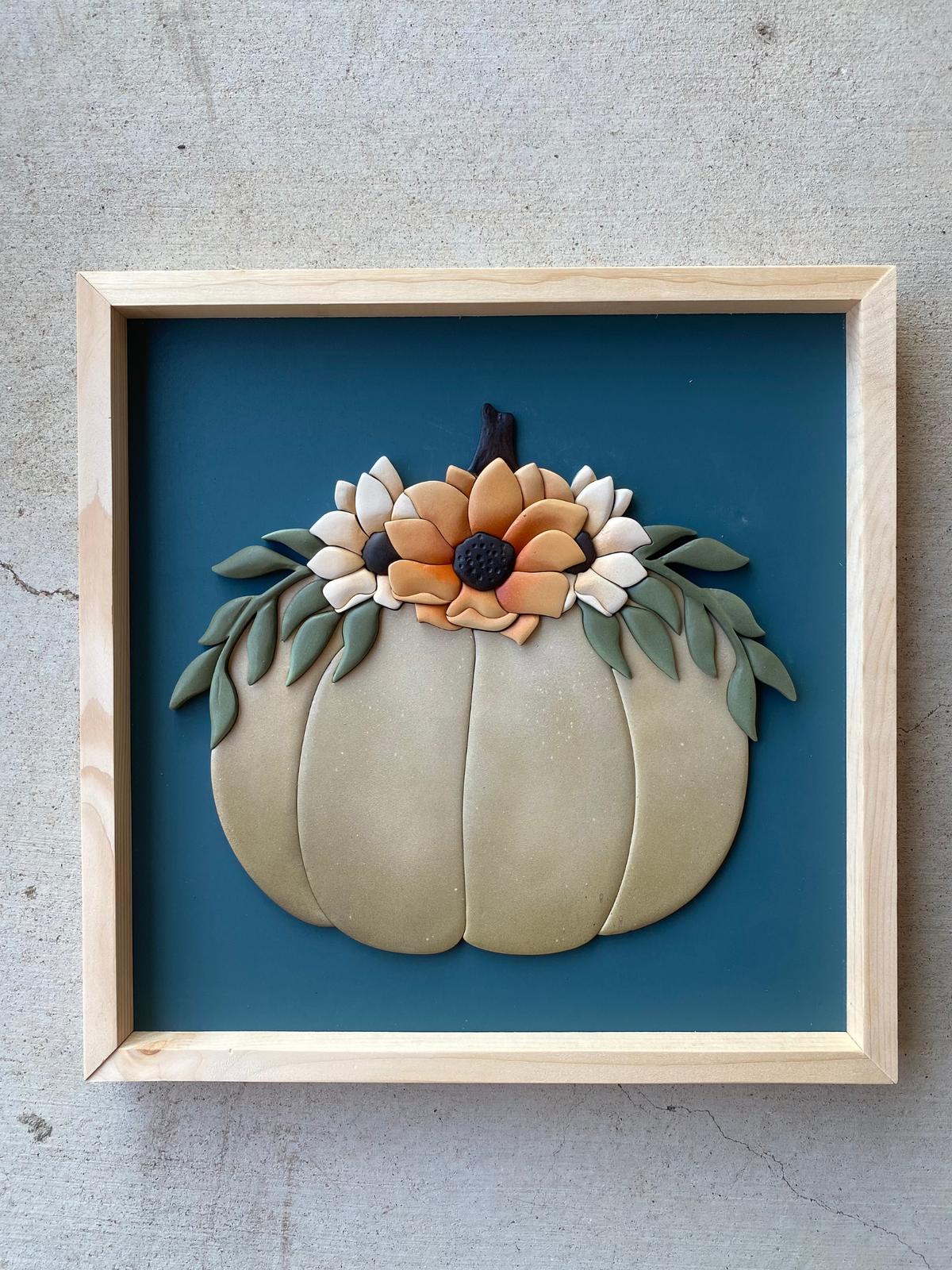Teal Haze Pumpkin