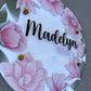 Madelyn All Around Floral Nursery Sign
