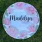 Madelyn All Around Floral Nursery Sign