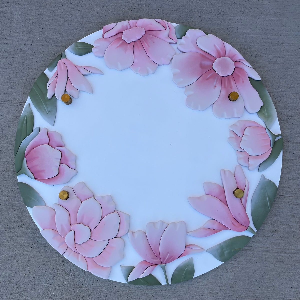 Madelyn All Around Floral Nursery Sign