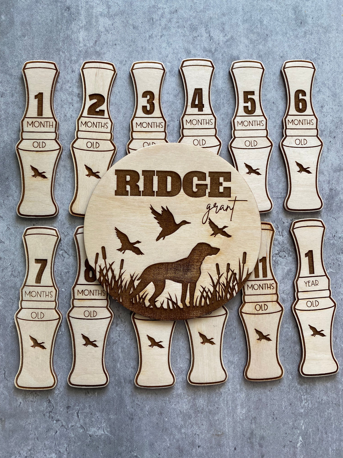 Duck Call Milestone Markers