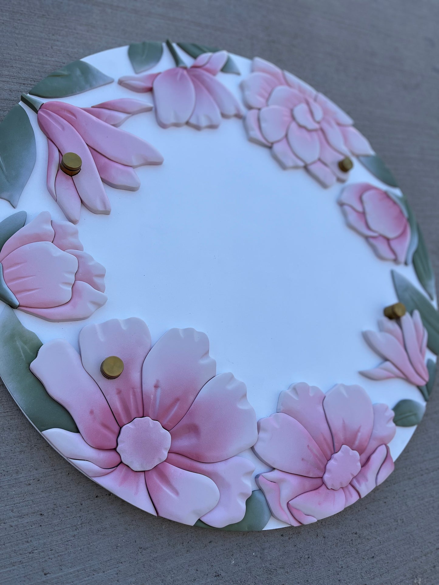 Madelyn All Around Floral Nursery Sign