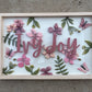 Ivy Joy Floral Nursery Sign - Wood Sign