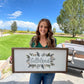 Gilliland Last Name - Greenery Sign