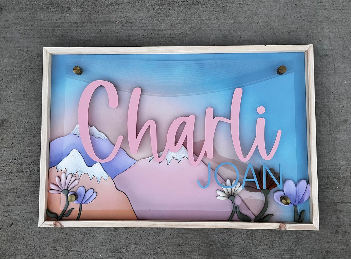 Charli Nursery Sign