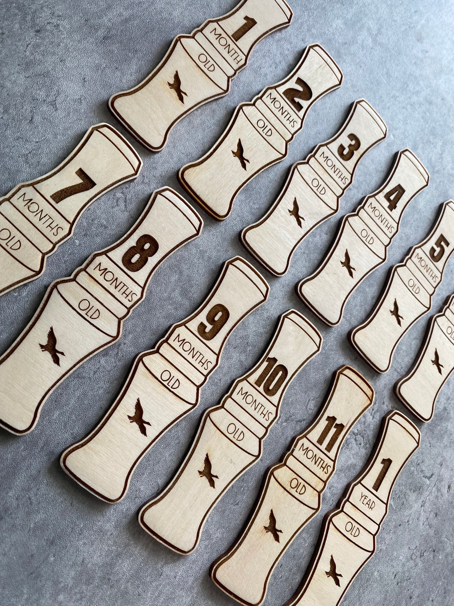 Duck Call Milestone Markers