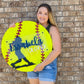 Issabela Softball Nursery Sign