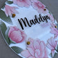 Madelyn All Around Floral Nursery Sign
