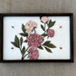 Holman Last Name - Floral Sign