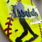 Issabela Softball Nursery Sign