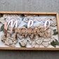 Mabel Floral Nursery Sign - Wood Sign