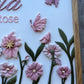 Lyla Rose Wildflower- Wood Sign