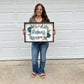 Robins Floral Name Sign