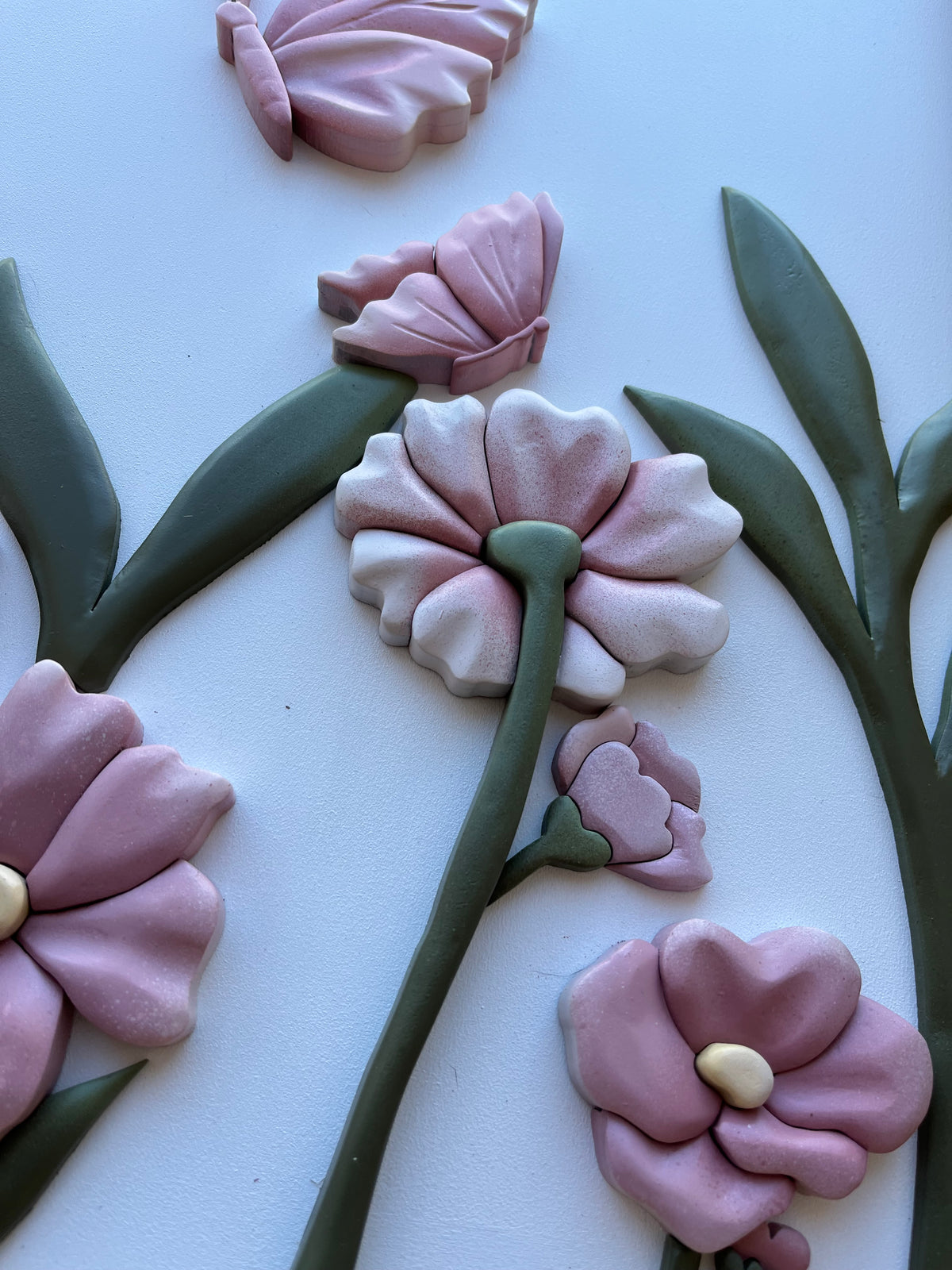 Lyla Rose Wildflower- Wood Sign