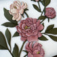 Holman Last Name - Floral Sign