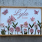 Lyla Rose Wildflower- Wood Sign
