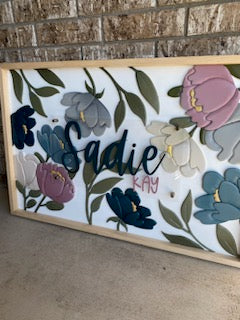 Sadie Kay Nursery Sign