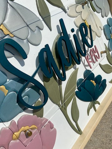 Sadie Kay Nursery Sign