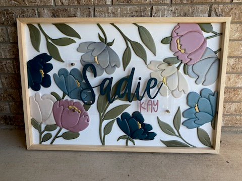 Sadie Kay Nursery Sign