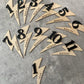 Lightening Bolt Milestone Markers