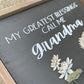 My Greatest Blessings - Birth Flower Sign