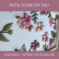 Ivy Joy All Over Floral Framed SVG