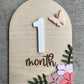 Birth Stat Floral Arch -  Digital Download SVG