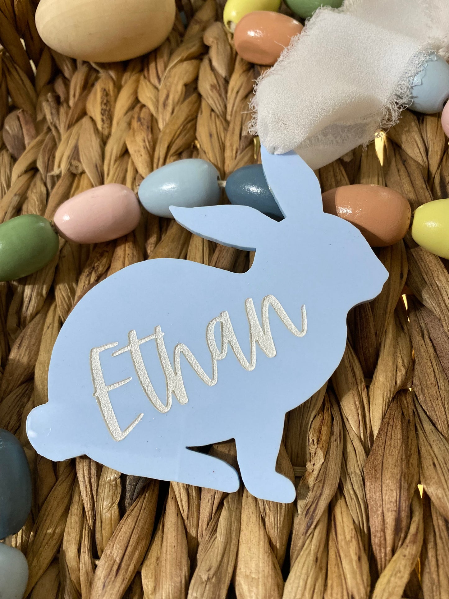 Personalized Easter Name Tags - Bunny