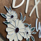 Addilynn Floral Nursery Sign - Wood Sign