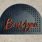 Custom Name Rattan Cane - Wood Sign