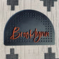 Custom Name Rattan Cane - Wood Sign