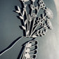Hand Bouquet Arch- Wood Sign