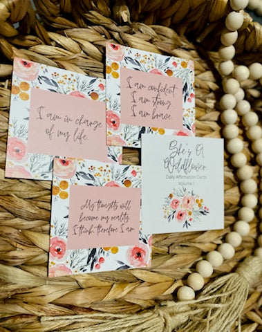 Daily Affirmation Cards for Women