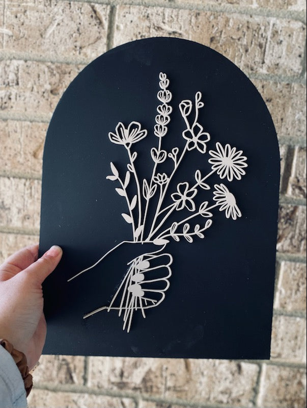Boho Arch Trio- Wood Sign