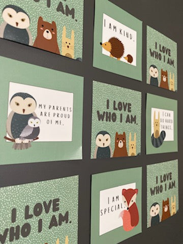 Daily Affirmation Cards for Children Bundle