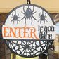 Enter If You Dare - Wood Sign
