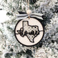 Home State Rattan Cane Ornament