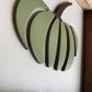 Fall Pumpkin Wood Sign