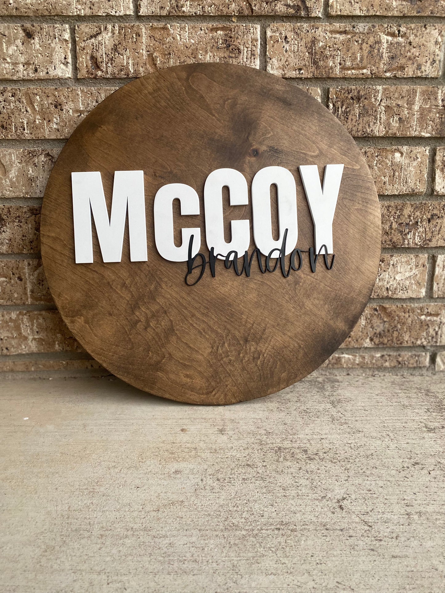Nursery Name - Wood Sign