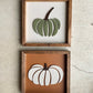 Fall Pumpkin Wood Sign