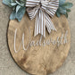 Last Name - Door Sign