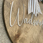 Last Name - Door Sign